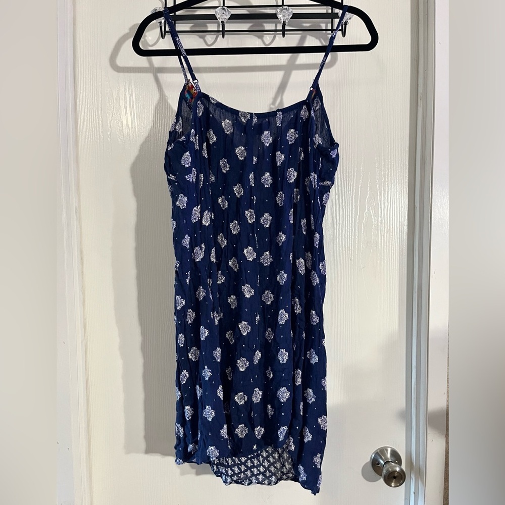 Blue Rain Navy Patterned Camisole - image 8